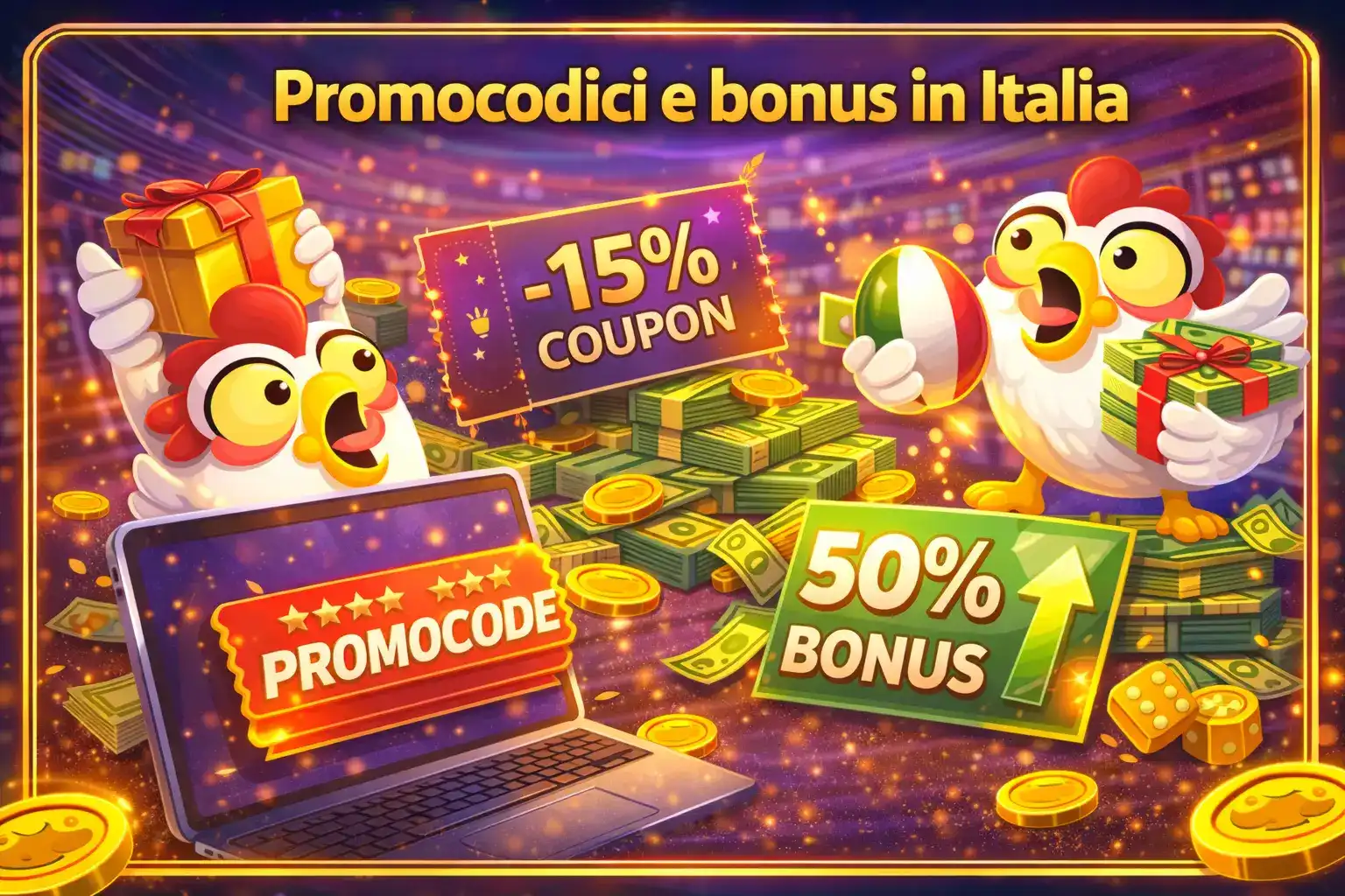 Bonus E Promocodici Per Il Mercato Italiano